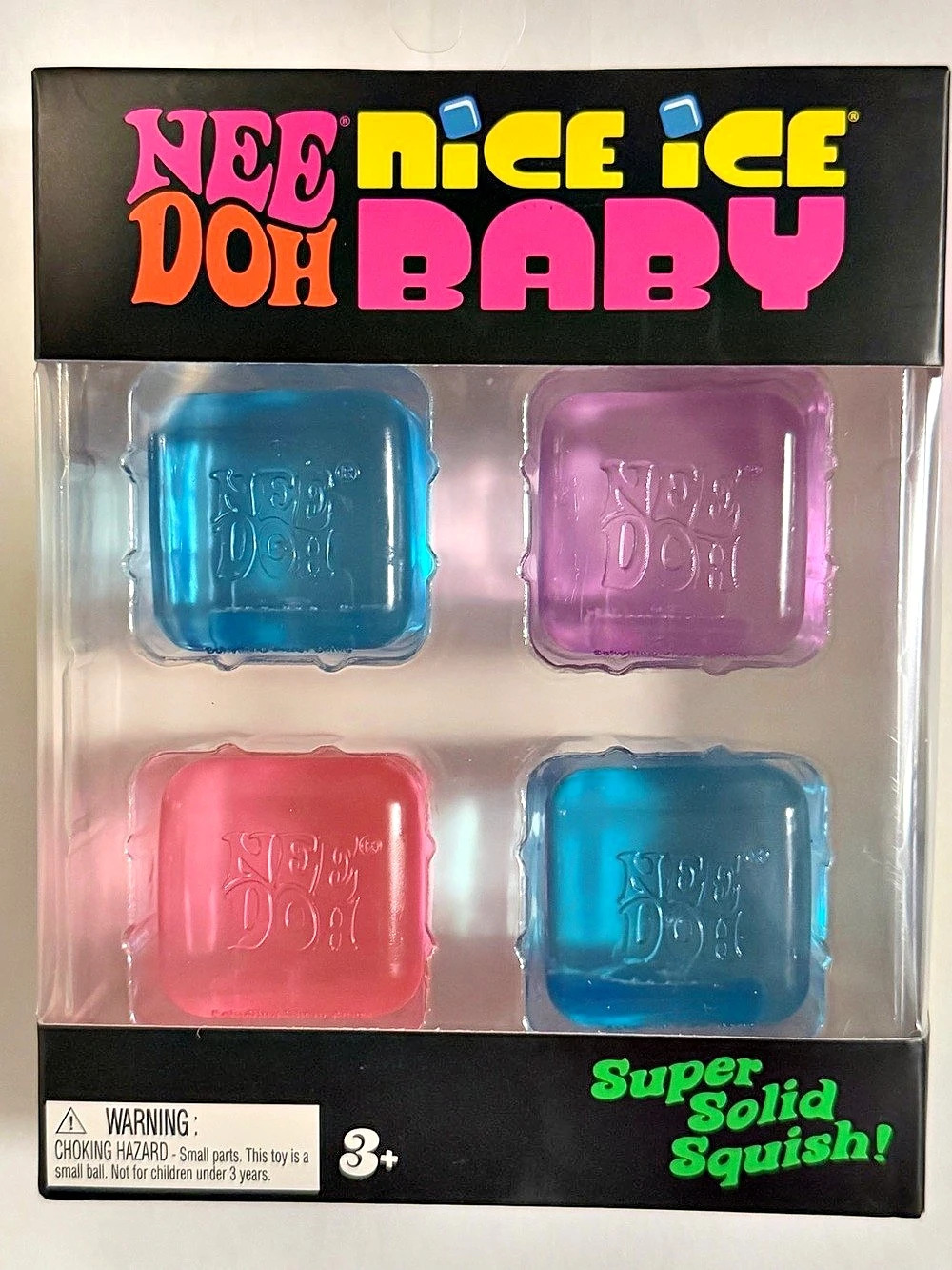 Schylling Nice Ice Baby Super Solid Squish Set NWT